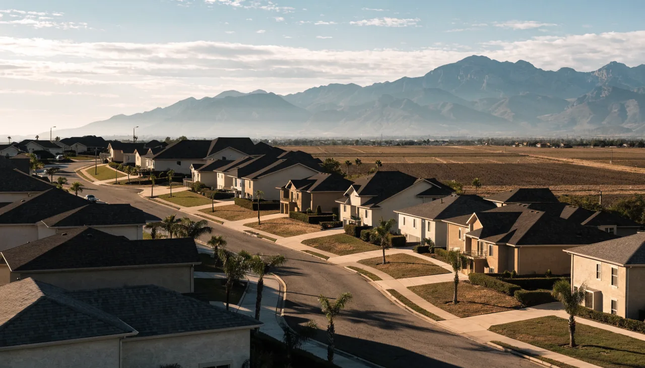 Subdivisiones nuevas del norte de Coachella cerca de la avenida 48 y la interestatal 10